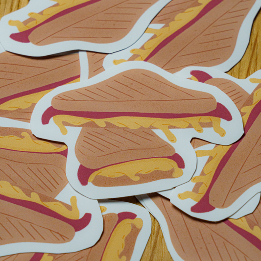 Sticker - Grilled Cheese
